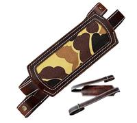 Wild Turkey Carrier - Equipo de arrastre de cuero ajustable - Eslinga de transporte de - para campos silvestres al aire libre, camping, viajes en terrenos irregulares