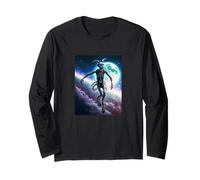 Wild Wendigo Skinwalker in Space Illustration Graphic Design Manga Larga