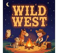 Wild West: Cowboy Coloring Book for Kids with Western Adventure Pages and Cute Frontier Animals: For Kids and Beginners | Single-Sided Pages