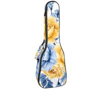Wild West - Funda acolchada para ukelele de concierto de 23 pulgadas, impermeable y duradera, Multicolor 09, 25.9x9x3.1in/66x23x8cm, Organizador de bolsas