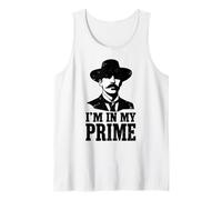 Wild West Gunslinger Quote - I’m in My Prime Camiseta sin Mangas