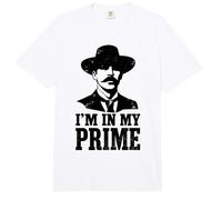 Wild West Gunslinger Quote - I’m in My Prime Comfort Colors Adult Heavyweight T-Shirt