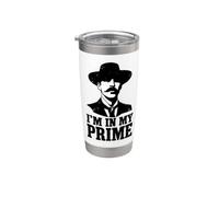 Wild West Gunslinger Quote - I’m in My Prime Vaso térmico de acero inoxidable de doble pared