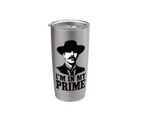 Wild West Gunslinger Quote - I’m in My Prime Vaso térmico de acero inoxidable de doble pared