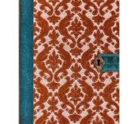 Wild West Secret Diary Composition Book: Vintage Aesthetic Damask Notebook - 9.25 x 7.5 Journal with 110 Lined Pages - Cute Notebooks for School Supplies, Home & Office