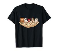 Wild West Texan Historia Amante Construcción Palabra Arte - Texas Camiseta