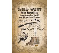Wild West Word Search Book