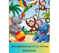 Wild & Whimsical: A Fun Animal Adventure: A creative coloring journey for your young explores