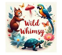 Wild Whimsy: 25 Mandala Animal Designs for Relaxation: Coloring book for adults relaxation