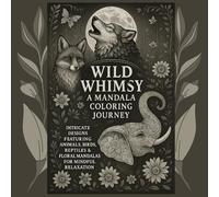 Wild Whimsy: A mandala coloring journey