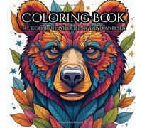 Wild Whimsy: Intricate Forest Animals for Mindful Coloring: A Relaxing Coloring Book Featuring Intricate Woodland Creatures, Forest Scenes, and Nature Patterns for Stress Relief