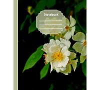 Wild White Roses Notebook