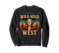 Wild Wild West Disfraz Divertido Outlaw Gunslinger Sheriff Star Sudadera