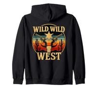 Wild Wild West Disfraz Divertido Outlaw Gunslinger Sheriff Star Sudadera con Capucha