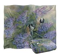 Wild Wings Chickadees Manta súper Suave con Tacto Sedoso - 152 x 127 cm
