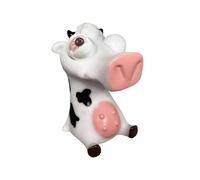 Wild Winkers - Vaca de Deluxebase. Vaca de Juguete con Ojos saltones. Juguete antiestrés para Adultos y niños. Figuras de Animales de Granja para niños.