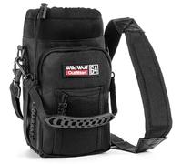 Wild Wolf Outfitters Cantimplora Militar #1 para Botellas de 2lt. Lleva, Protege y aísla tu cantimplora con Este portabotellas de Agua con 2 Bolsillos, y Correa para Hombro Acolchada y Ajustable.