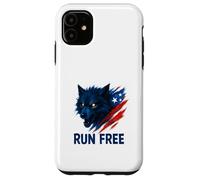 Wild Wolf Run Libertad Spirit Carcasa para iPhone 11