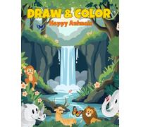 Wild & Wonderful Animals Coloring: Fun and Easy Coloring for Kids Ages 3-8