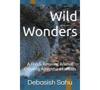 Wild Wonders: A Fun & Relaxing Animal Coloring Adventure for kids