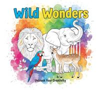 Wild Wonders: Animal Coloring Book: Double the Fun! 50 Unique Animal & Bird Designs with 2 Copies of Each Image - Perfect for Practice, Mistakes, or Sharing - 8.5" x 8.5" Square Format.