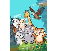 Wild Wonders: Animal Coloring Book for Kids: Fun, Cute & Easy Animal Designs for Boys & Girls