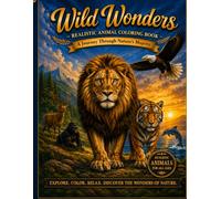 Wild Wonders: Realistic Animal Coloring Book