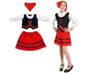 Wildarms Traje Completo de Pastora Navideña 2025 - Ideal para Belenes Vivientes, Festivales y Eventos Navideños (1-2 años)