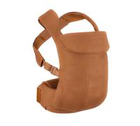 WildBird - Aerial Carrier - 7 a 45 libras - para mamás, papás y cuidadores - Fibras de lino europeas 100% naturales - Versátil y ajustable - Tamaño pequeño - Tela de sauce