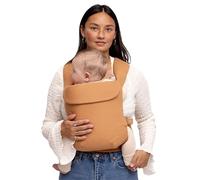 WildBird - Aerial Carrier - 7 a 45 libras - para mamás, papás y cuidadores - Fibras de lino europeas 100% naturales - Versátil y ajustable - Tamaño pequeño - Tela de sauce