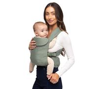 WildBird - Aerial Carrier - 7 a 45 libras - para mamás, papás y cuidadores - Fibras de lino europeo 100% naturales - Versátil y ajustable - Tamaño pequeño - Tela acadiana
