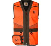 Wildboar Pro Blaze Vest (Orange Blaze/Brown, XXL)