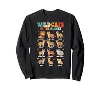 Wildcats of The Planet Big Cats Diseño Educativo Sudadera