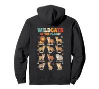 Wildcats of The Planet Big Cats Diseño Educativo Sudadera con Capucha
