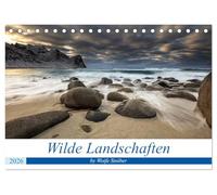 Wilde Landschaften (Tischkalender 2026 DIN A5 quer), CALVENDO Monatskalender: Eine Reise über Österreich nach Norwegen und Island