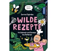 Wilde Rezepte: 40 x Sammeln und Genießen. Das Kartenset. Mit Tipps von Survival Siglinde und Illustrationen von Ernestine Donnerberg. Videos und Fotos in der Kosmos-plus-App