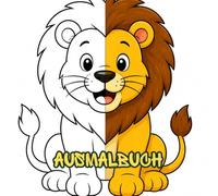 Wilde Tiere Ausmalbuch: Mein erstes Tier-Ausmalbuch
