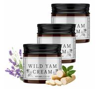 Wilderglow Wild Yam Cream for Hormonal Balance, Women's Organic Wild Yam Root Cream, Moisturizing Body Creams with Vitamin E Aloe Vera, Face & Body for Dry Skin (3)