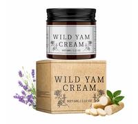 Wilderglow Wild Yam Cream for Hormonal Balance, Women's Organic Wild Yam Root Cream, Moisturizing Body Creams with Vitamin E Aloe Vera, Face & Body for Dry Skin (1)