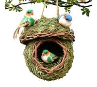 Wilderness Avian Villa - Santuario de madera resistente al agua, ornate exterior Dwelling, Nature Observation Accessory, Backyard Gear | Herramienta duradera multi-especies, ideal para el soporte de