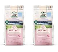 Wildes Land Alimento seco para Gatos Sabor Vaca y Pato 1,2 kg (Paquete de 2)