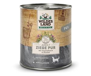Wildes Land Comida Húmeda de Perro Sabor Cabra para Perros Adultos 6x800 gr