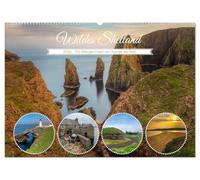 Wildes Shetland, die Wikinger-Inseln am Rande der Welt. (Wandkalender 2026 DIN A2 quer), CALVENDO Monatskalender: Ein Fotojahr im hohen Norden der wilden Shetland Inseln.