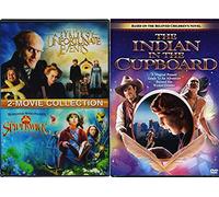 Wildest Kids Magical Indian in the Cupboard Triple Movie Feature Lemony Snicket's A Series Of Unfortunate Events + Spiderwick Chronicles family Imagination 3-Pack