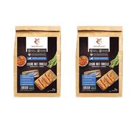 Wildfang Croquetas para perros - Comida para perros sin cereales - Salmón de trucha, patata dulce y espárragos | Ideal para perros grandes (2 x 6 kg)