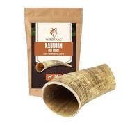 Wildfang® Cuerno de Vacuno para Perros, Juguete 100% Natural, Cuidado Dental y Entrenamiento