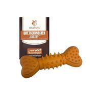 Wildfang® Juguete para perros de 100% caucho natural, resistente, hueso masticable Kristoff para perros, no tóxico, sin BPA, respetuoso con el medio ambiente