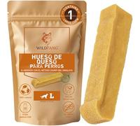 Wildfang® Masticables de Yak, L (Aprox. 101 g) para Perros de 25 a 25 kg - Barrita Dental, Dureza Tipo Queso del Himalaya, Barritas de Queso Tipo Churpi, Premios para Perros, Pack de 1