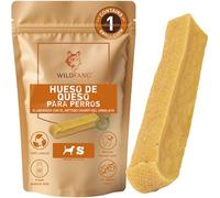 Wildfang® Masticables de Yak, S (Aprox. 40 g) para Perros de 10 a 15 kg - Barrita Dental, Dureza Tipo Queso del Himalaya, Barritas de Queso Tipo Churpi, Premios para Perros, Pack de 1