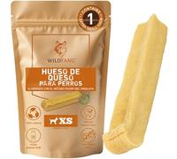 Wildfang® Masticables de Yak, XS (Aprox. 21g) para Perros de Menos de 10kg - Barrita Dental, Dureza Tipo Queso del Himalaya, Barritas de Queso Tipo Churpi, Premios para Perros, Pack de 1